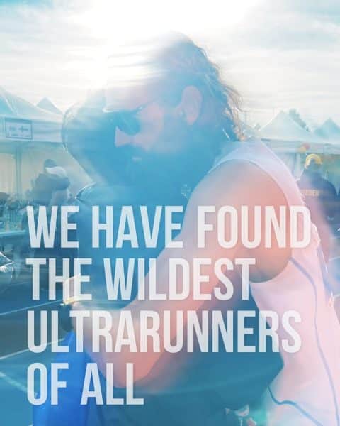 Wild ultrarunners celebrating a moment.