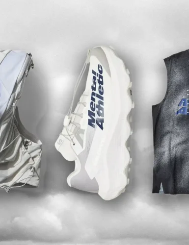 Athletic gear with modern design elements.
